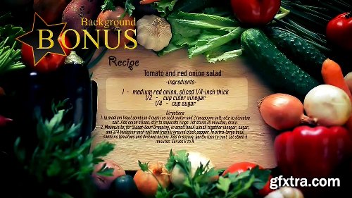 Videohive Vegetables Titles 7502130