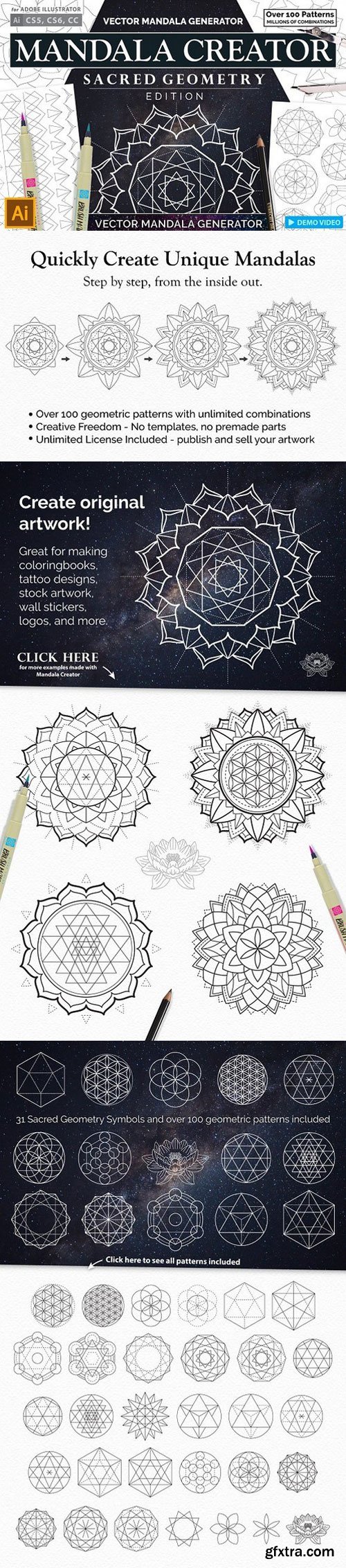 CM - Sacred Geometry Mandala Creator 1653565