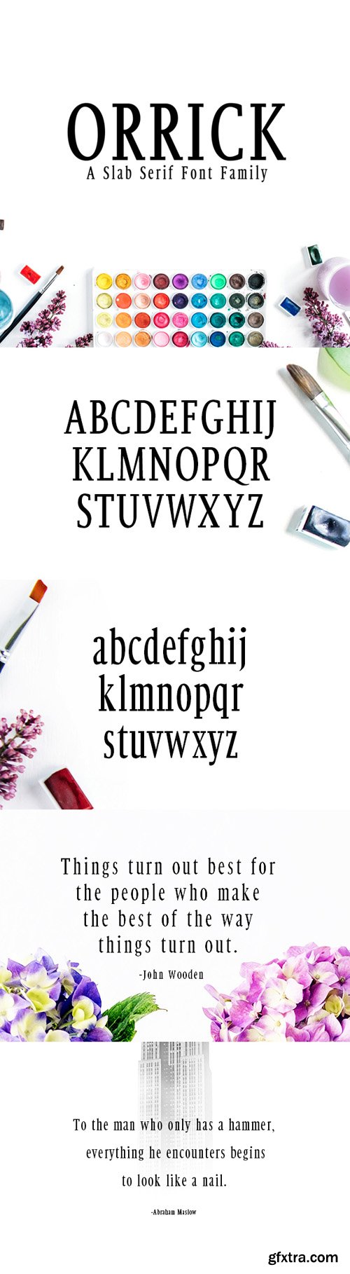 GR - Orrick Slab Serif Font Family 20336031