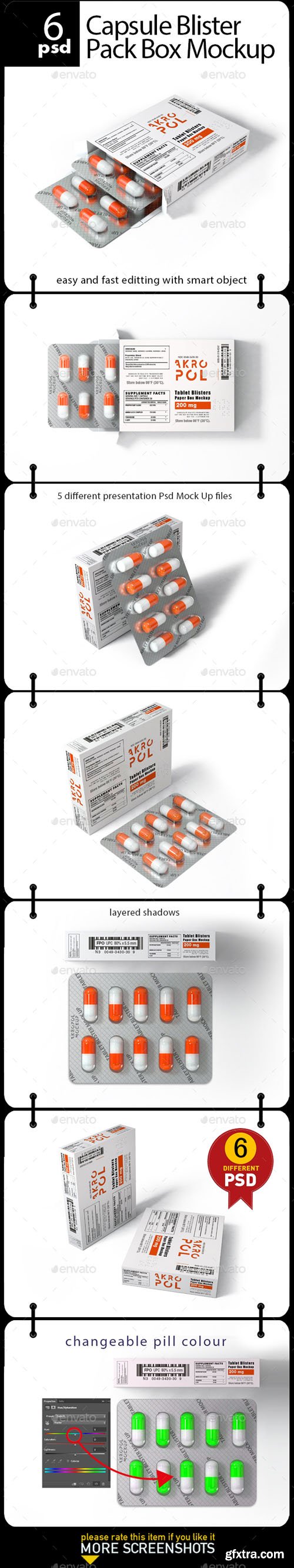 GR - Capsule Blister Pack Box Mockup 20348190