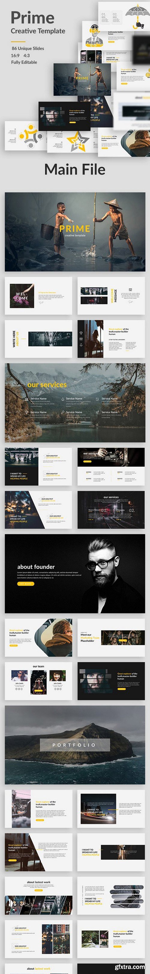 CM - Prime Creative Keynote Template 1634547