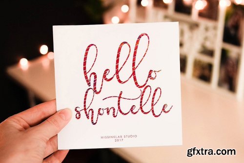 CreativeMarket Hello Shalia - FONT TRIO 1696638