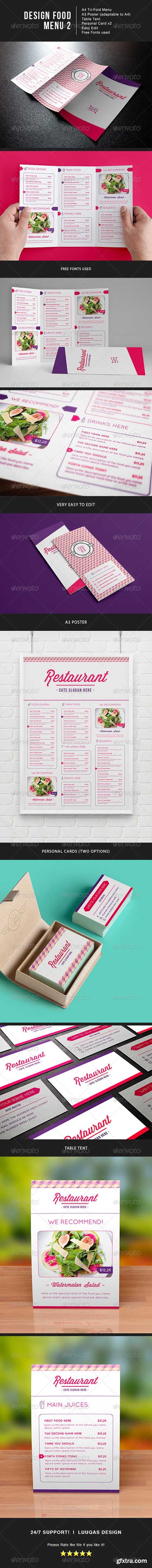 Graphicriver Design Food Menu 2 8027111