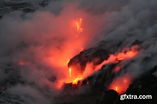 Volcano lava molten rock magma rock 25 HQ Jpeg