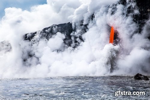 Volcano lava molten rock magma rock 25 HQ Jpeg