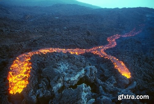 Volcano lava molten rock magma rock 25 HQ Jpeg