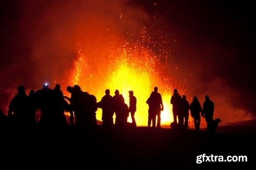 Volcano lava molten rock magma rock 25 HQ Jpeg