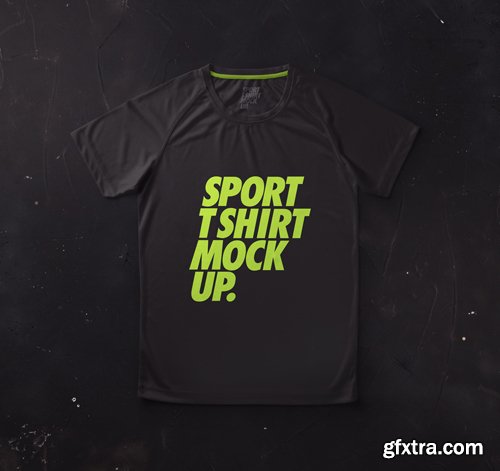 Psd Sport T-Shirt Jersey Mockup