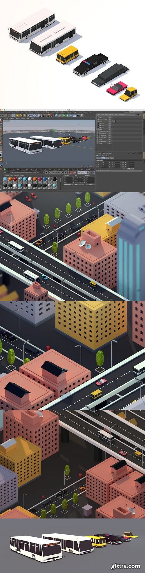 CM - Low Poly City Cars Asset Pack 2 1317458