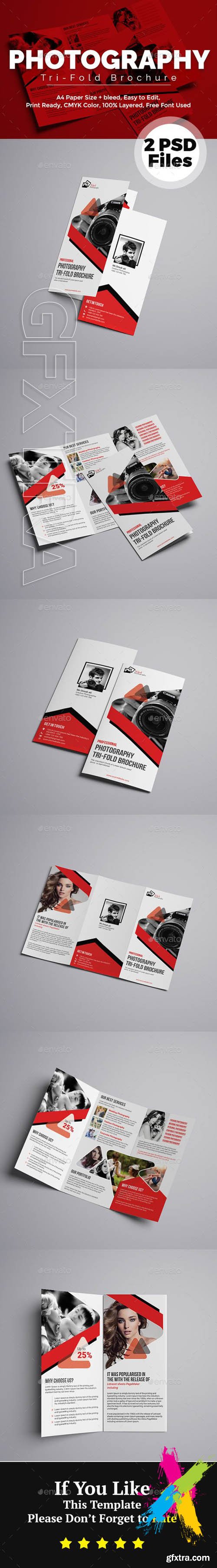 Graphicriver - Photography Tri-Fold Brochure 20354036