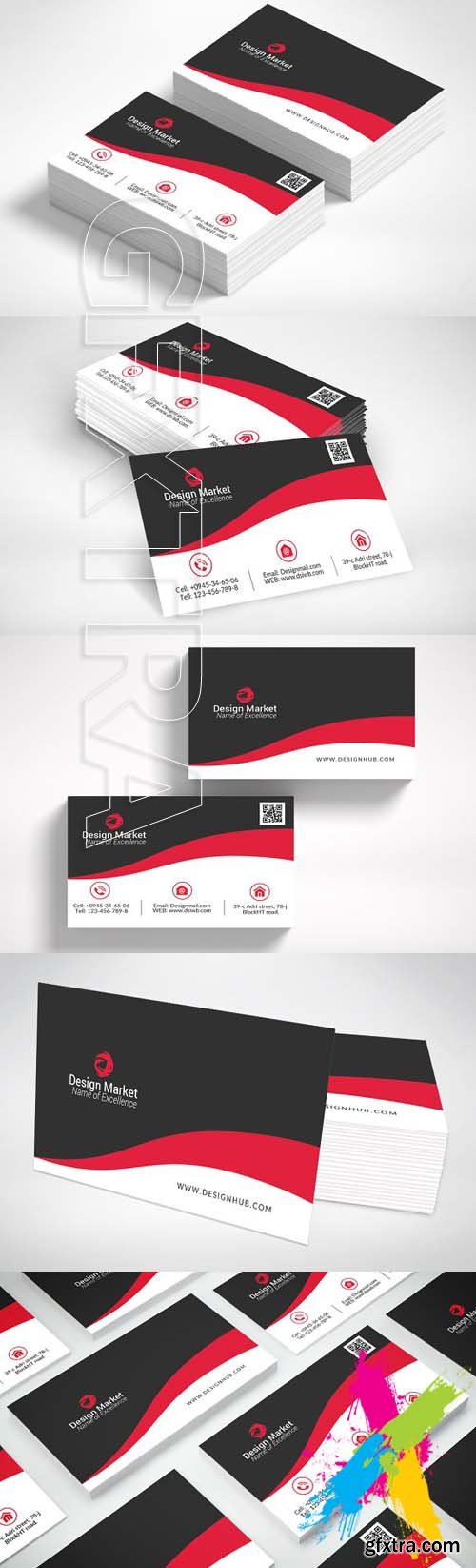 CM - Business Card Mock UP Psd 1695022