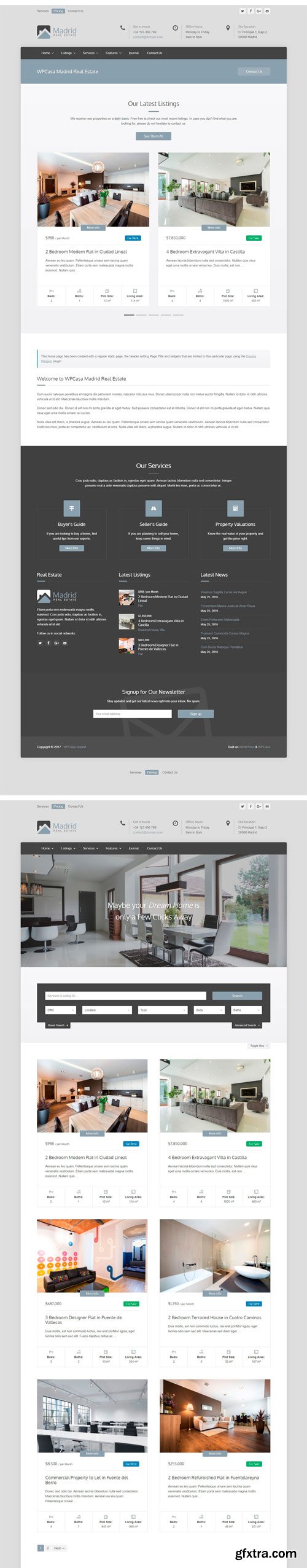 CM - Real Estate WordPress WPCasa Madrid 1643173