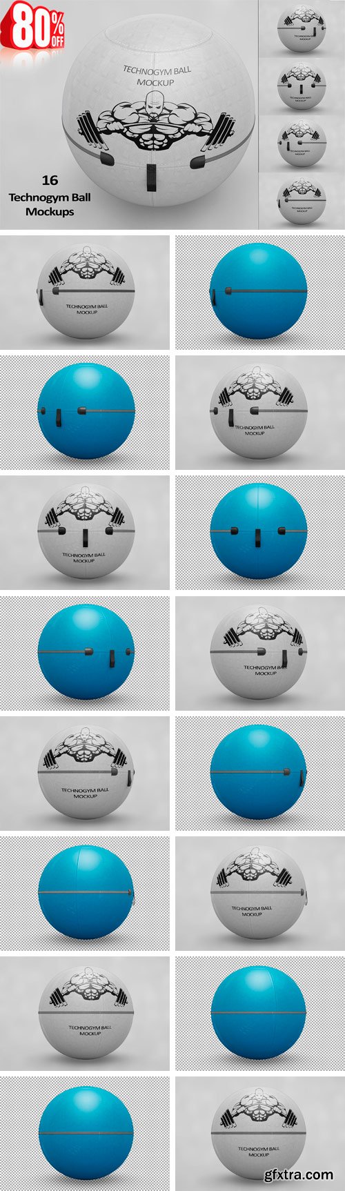 CM - Bundle Technogym Ball MockUp 1660754