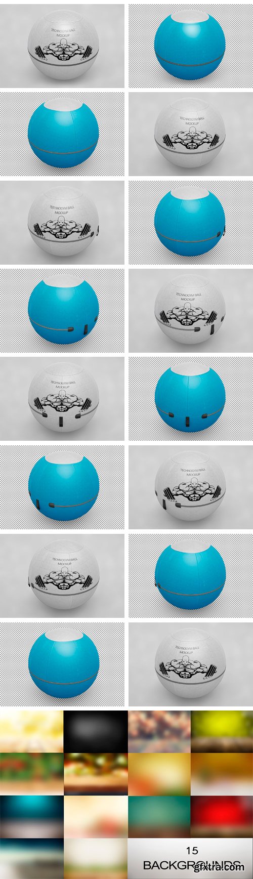 CM - Bundle Technogym Ball MockUp 1660754