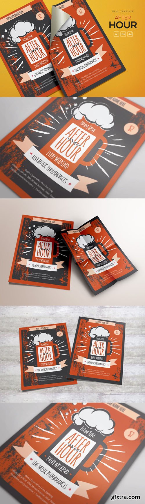 After Hour Flyers Template