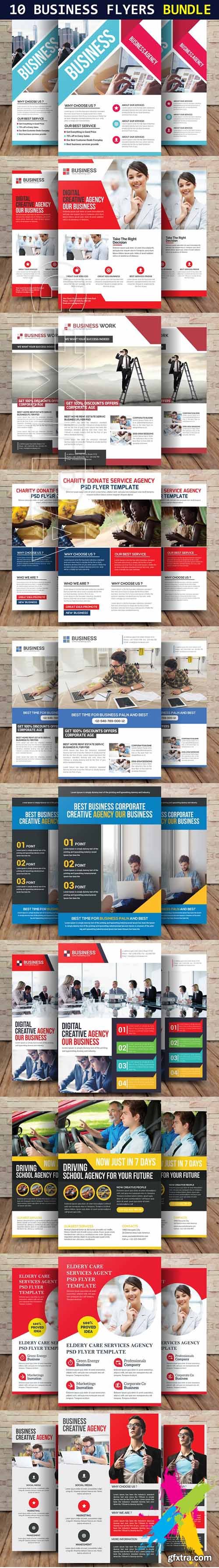 CM - 10 Business Flyers Bundle 1694432