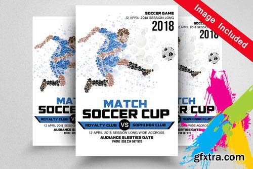 CM - Soccer Match Flyer Templates 1694427