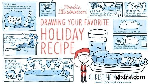 Foodie Illustration: Drawing Your Favorite Holiday Recipe