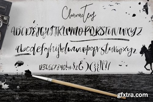 CreativeMarket Roamfest Brush Script Font 754566