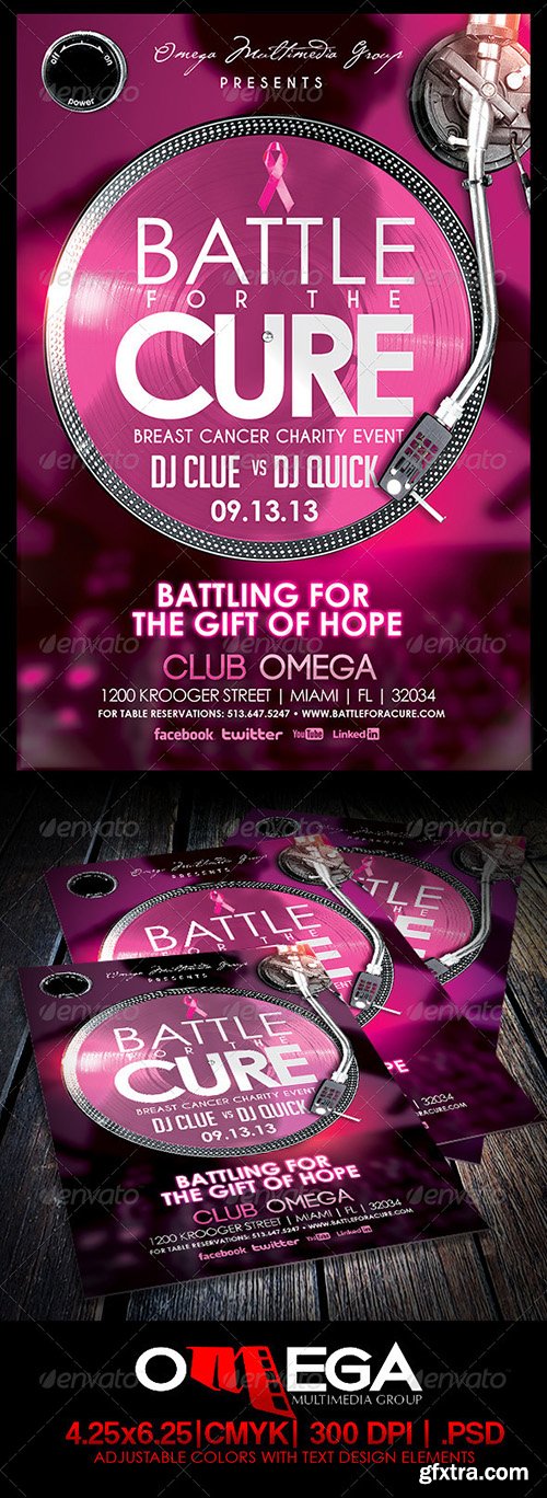 Graphicriver Battle for a Cure 5507474