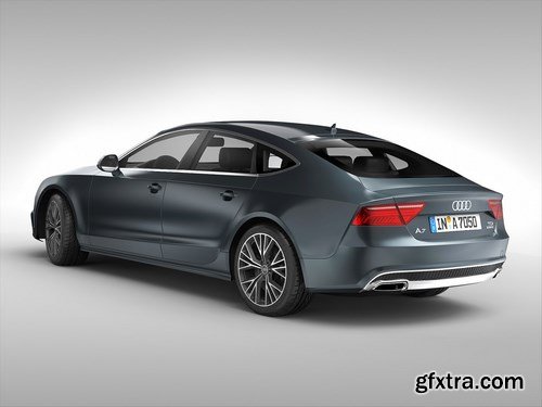 Audi A7 Sportback 2017 3D