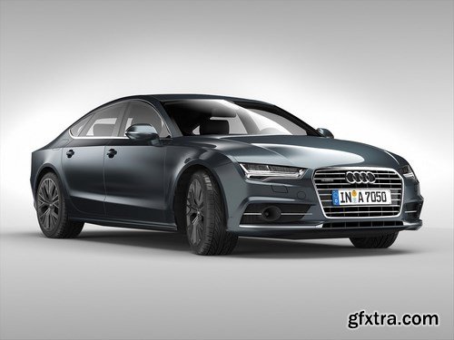 Audi A7 Sportback 2017 3D