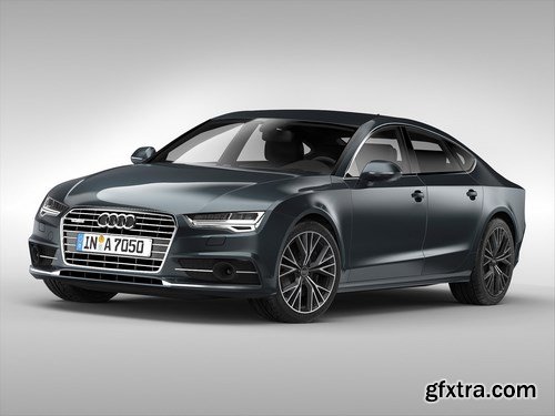 Audi A7 Sportback 2017 3D