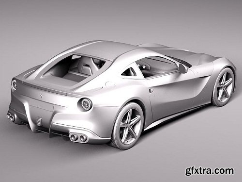 Ferrari F12 Berlinetta 2013-2016 3d Model