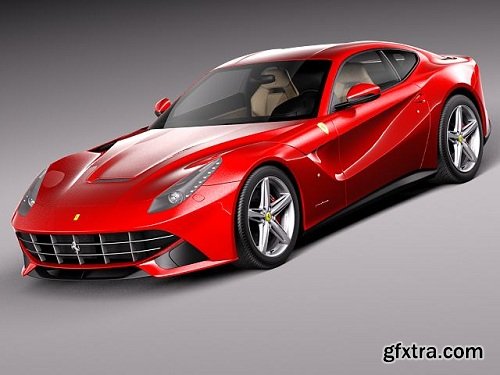 Ferrari F12 Berlinetta 2013-2016 3d Model