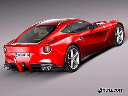 Ferrari F12 Berlinetta 2013-2016 3d Model