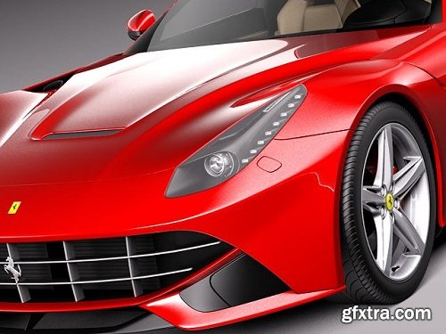 Ferrari F12 Berlinetta 2013-2016 3d Model