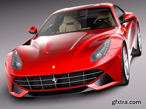 Ferrari F12 Berlinetta 2013-2016 3d Model