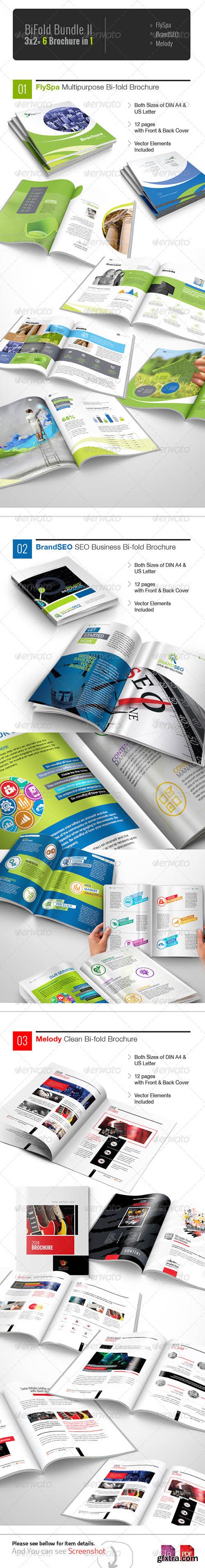 Graphicriver Corporate Bifold Brochure Bundle II 5904715