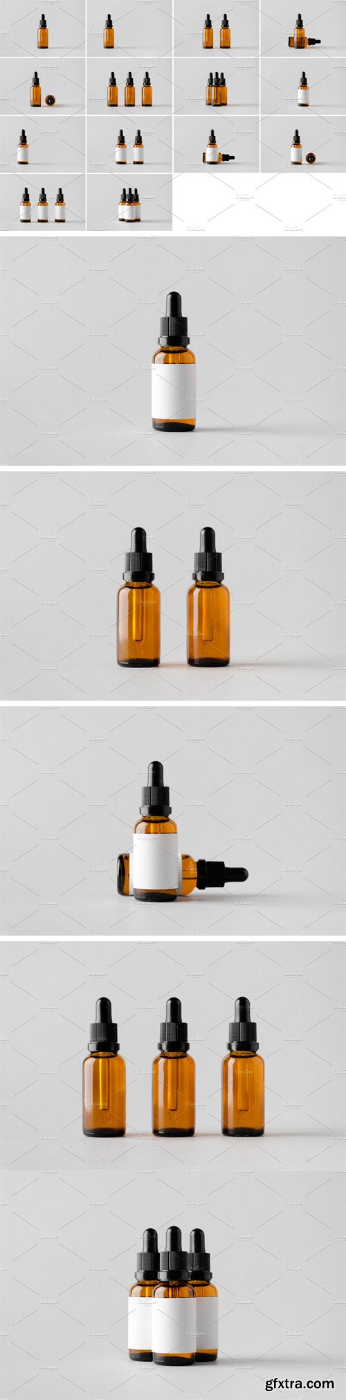 CM - Dropper Bottle Mock-Up Photo Bundle 1604297