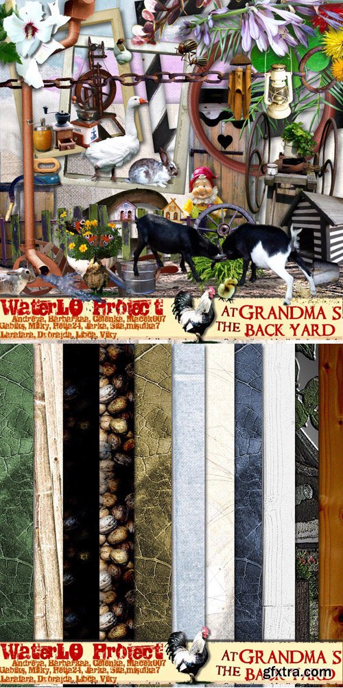 Scrap Kit - At the Grandma\'s Back Yard