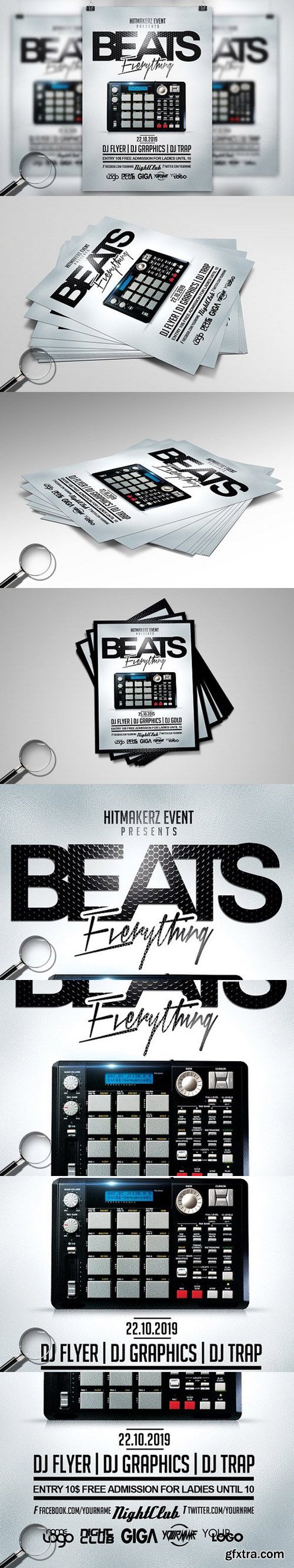 CM - Beats Everything | Flyer Template 1636062