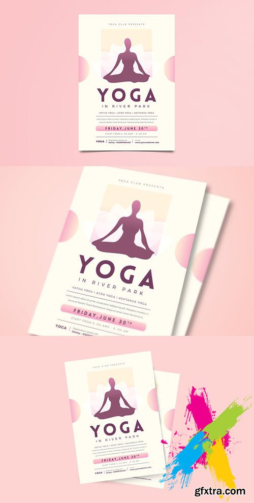 CM - Yoga Class Flyer1693795