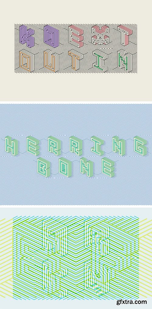 Herringbone Font Family