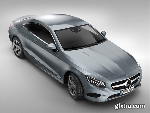 Mercedes Benz S Class Coupe 2015 3D