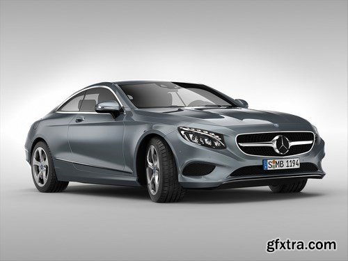 Mercedes Benz S Class Coupe 2015 3D