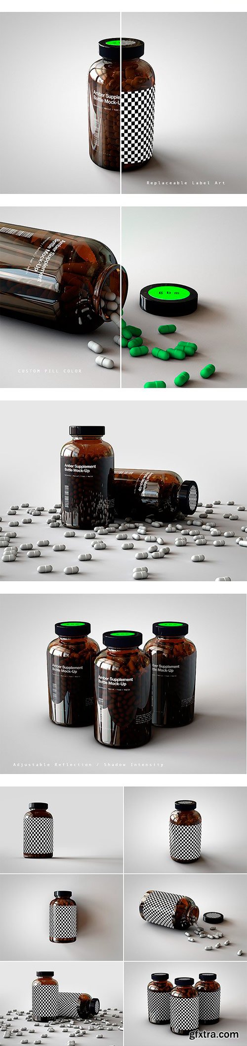 CM - Pill Bottle | Vitamin Bottle Mock-Up 1661078