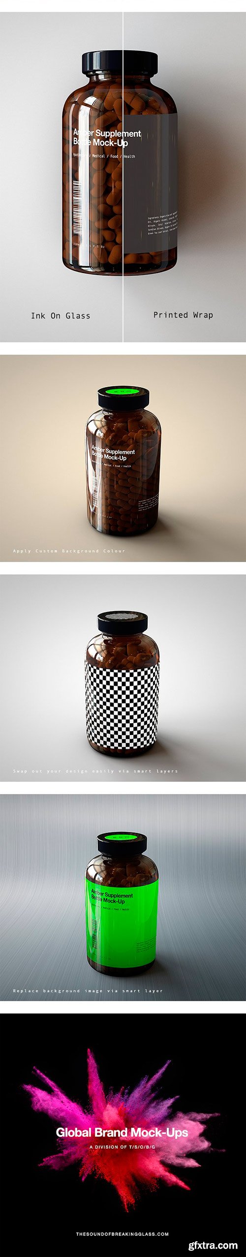 CM - Pill Bottle | Vitamin Bottle Mock-Up 1661078