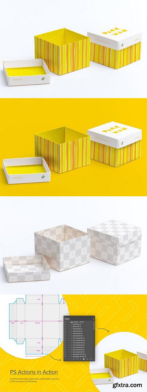 CM - Cube Gift Box Mockup 02 1636788