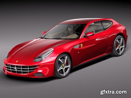 Ferrari FF 2012 3d Model