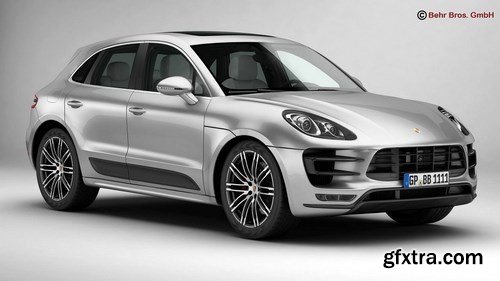 Porsche Macan Turbo 2015 3D