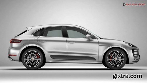 Porsche Macan Turbo 2015 3D