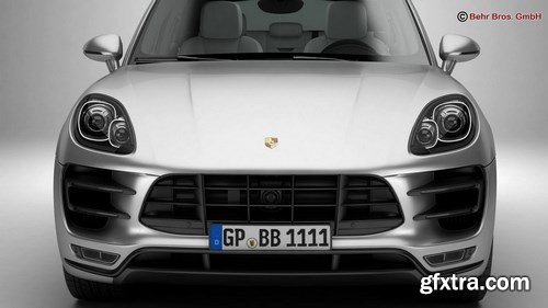 Porsche Macan Turbo 2015 3D