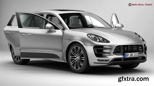 Porsche Macan Turbo 2015 3D