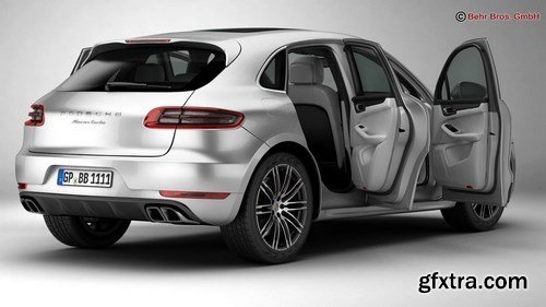 Porsche Macan Turbo 2015 3D