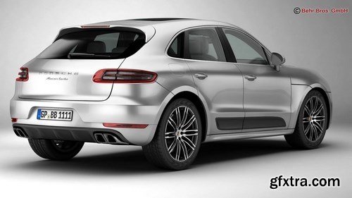 Porsche Macan Turbo 2015 3D